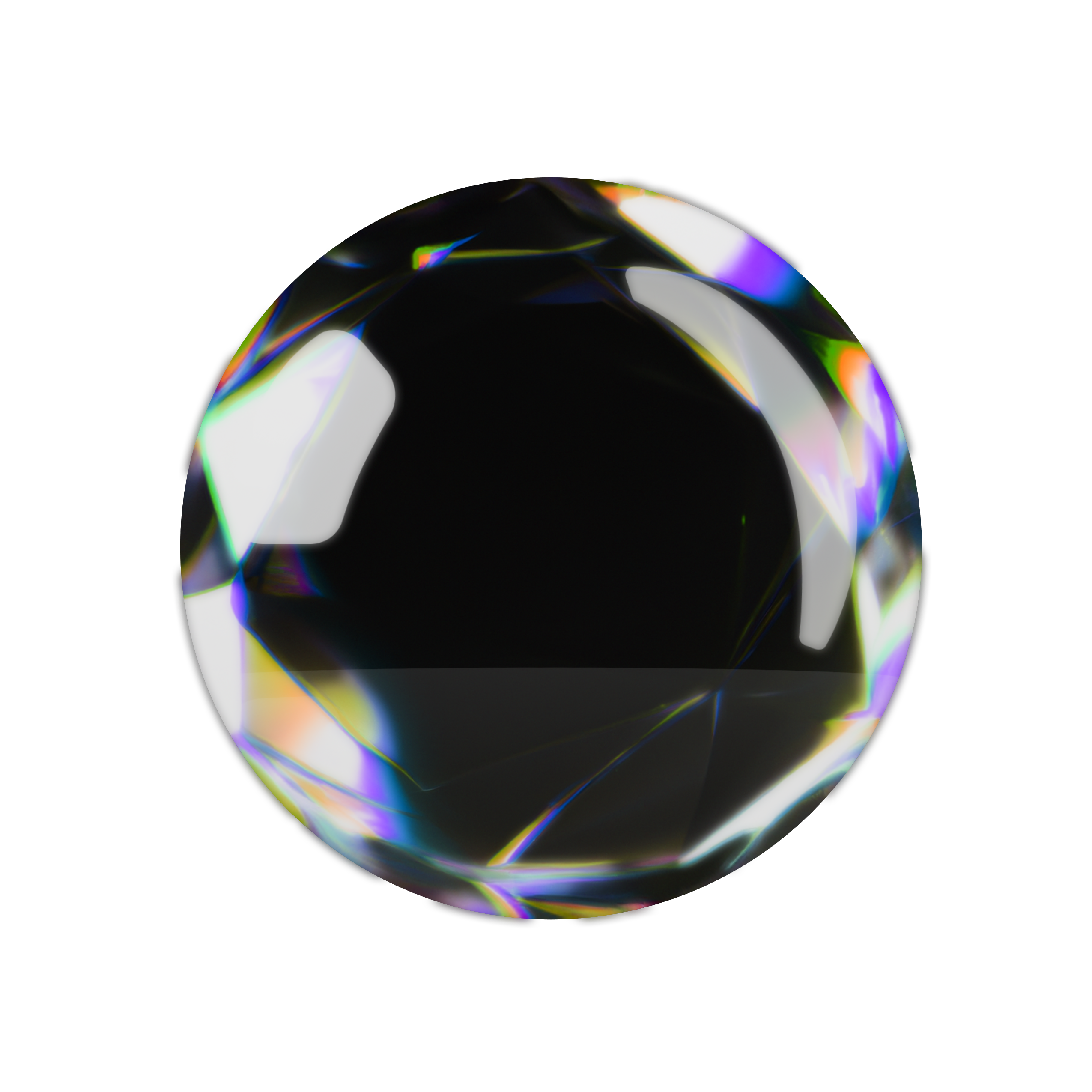 3D Crystal Sphere